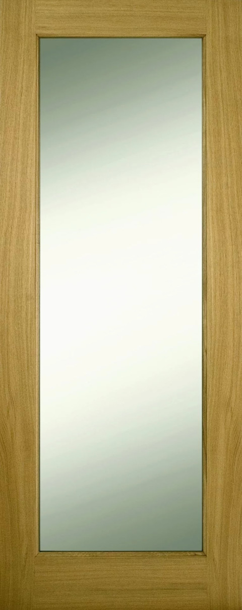 Contract Oak Frosted Glass