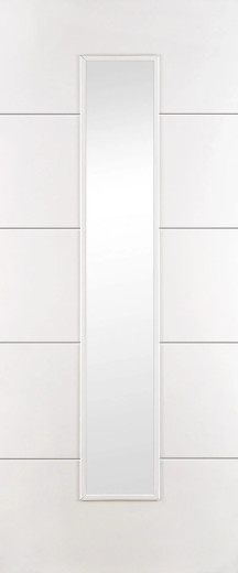 Hydra White Clear Glass