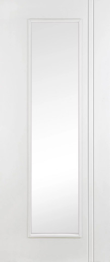 Unicorn White Clear Glass