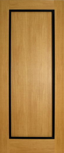 Shaker Black-on-Oak