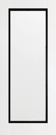 Shaker Black-on-White