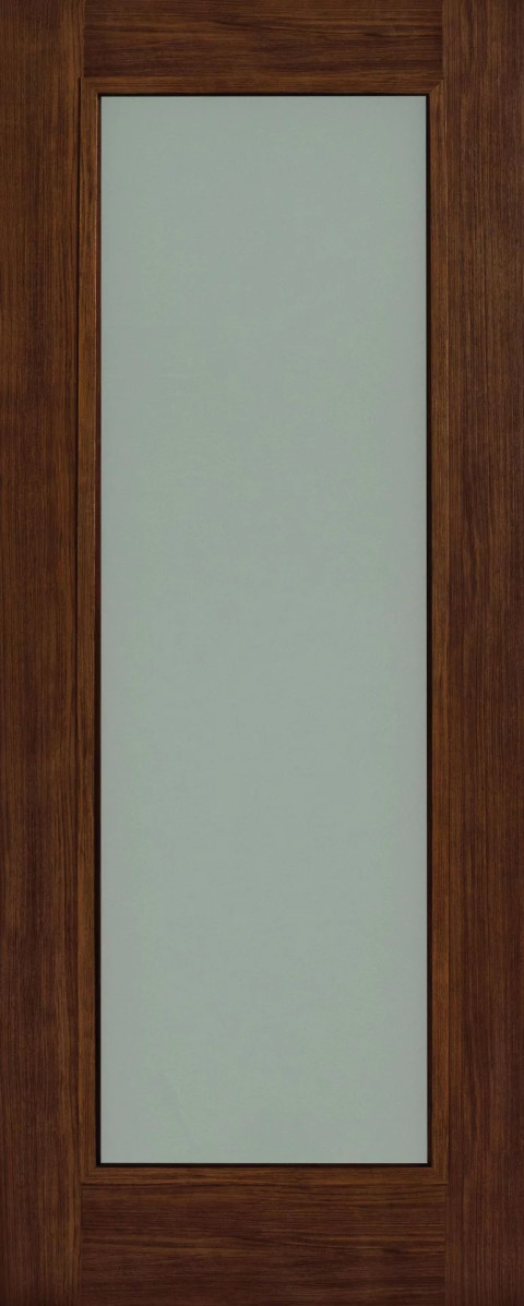 Shaker Walnut Opal Glass