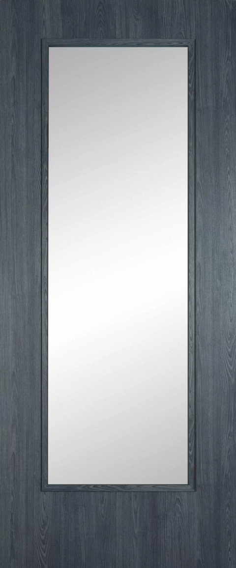 Midnight Grey Clear Glass
