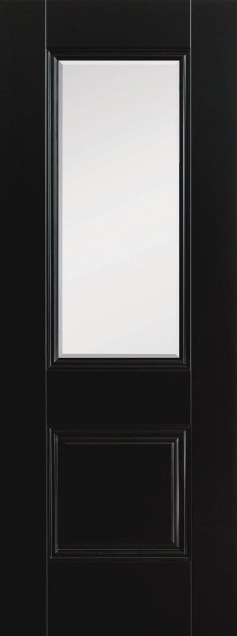 Arnhem Black Clear Glass