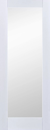 Classic White Clear Glass