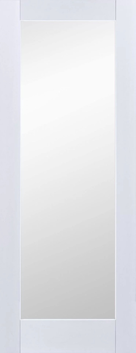 Classic White Clear Glass