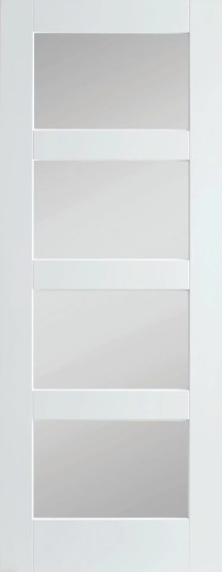 Shaker White Frosted Glass