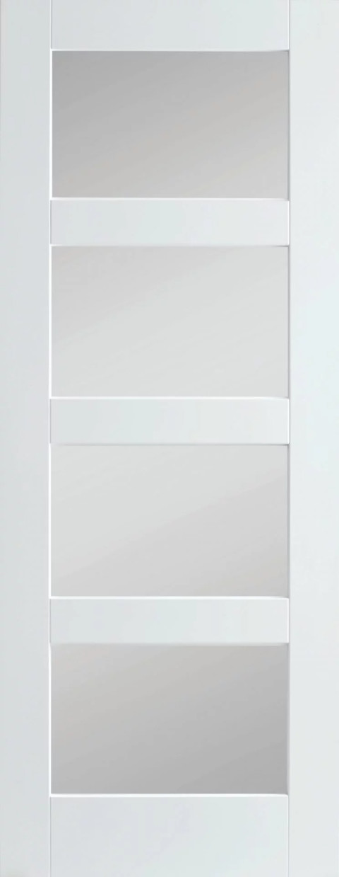 Shaker White Frosted Glass