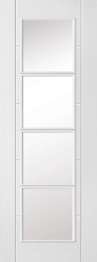 Torea White Clear Glass