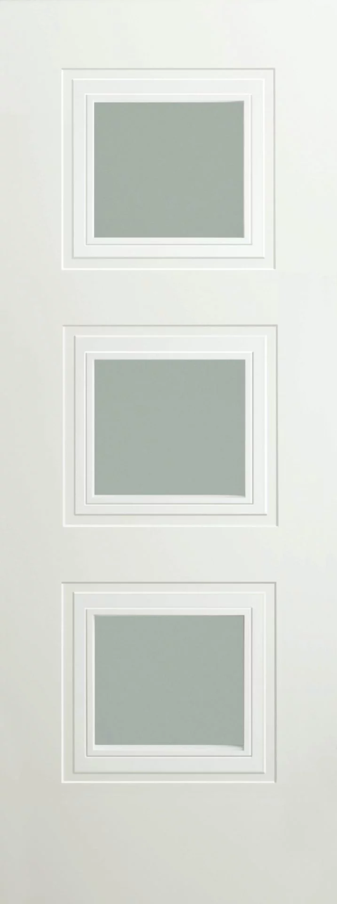 Bergerac White Opal Glass