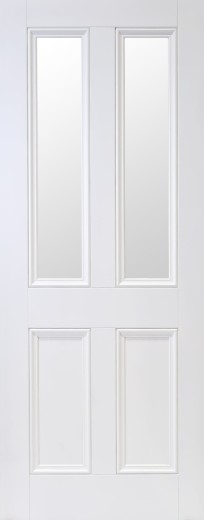 Victoria White Clear Glass