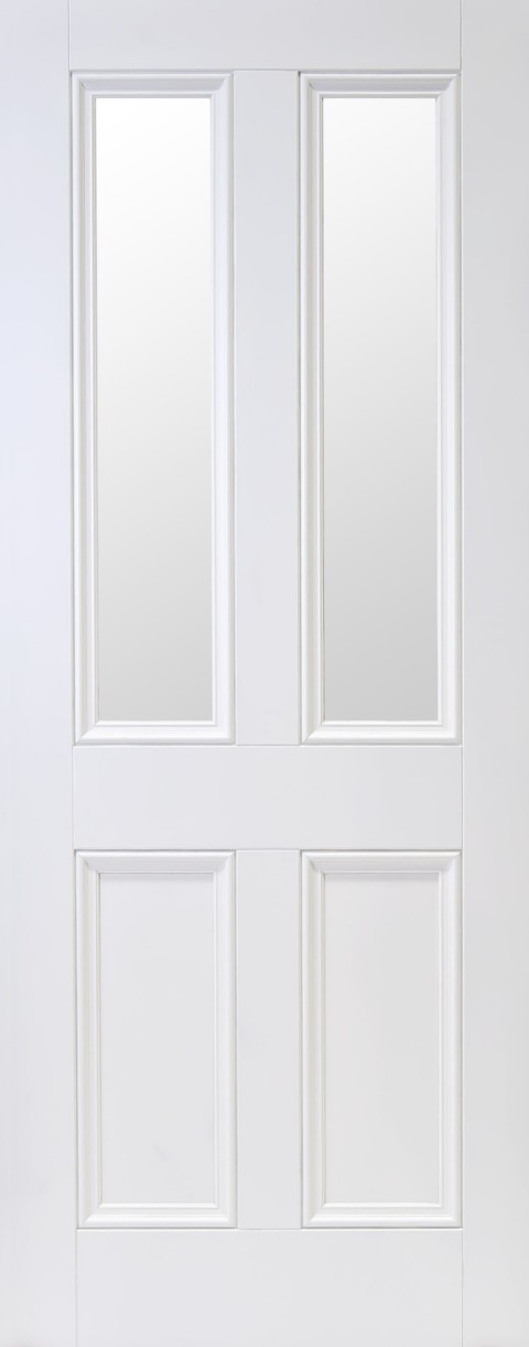 Victoria White Clear Glass
